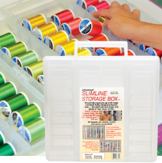 Universal Slimline Thread Storage Box - Empty