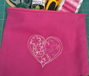 Cancer Fighting Zipper Bag Tutorial