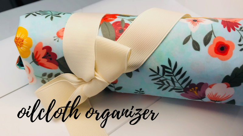 Oilcloth Sunscreen Roll-up Tutorial