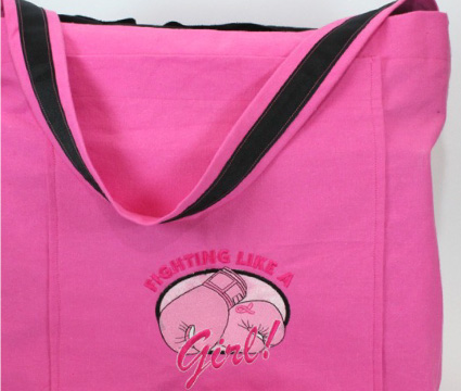 Cancer Fighting Tote Bag Tutorial
