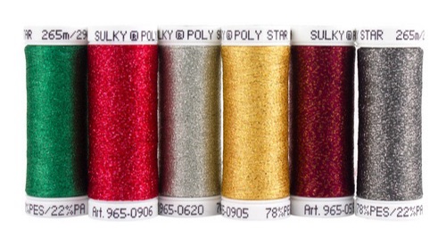 Classic Christmas Poly Sparkle 6 Pack Sampler
