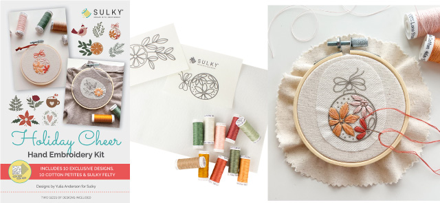 Holiday Cheer Hand Embroidery Kit