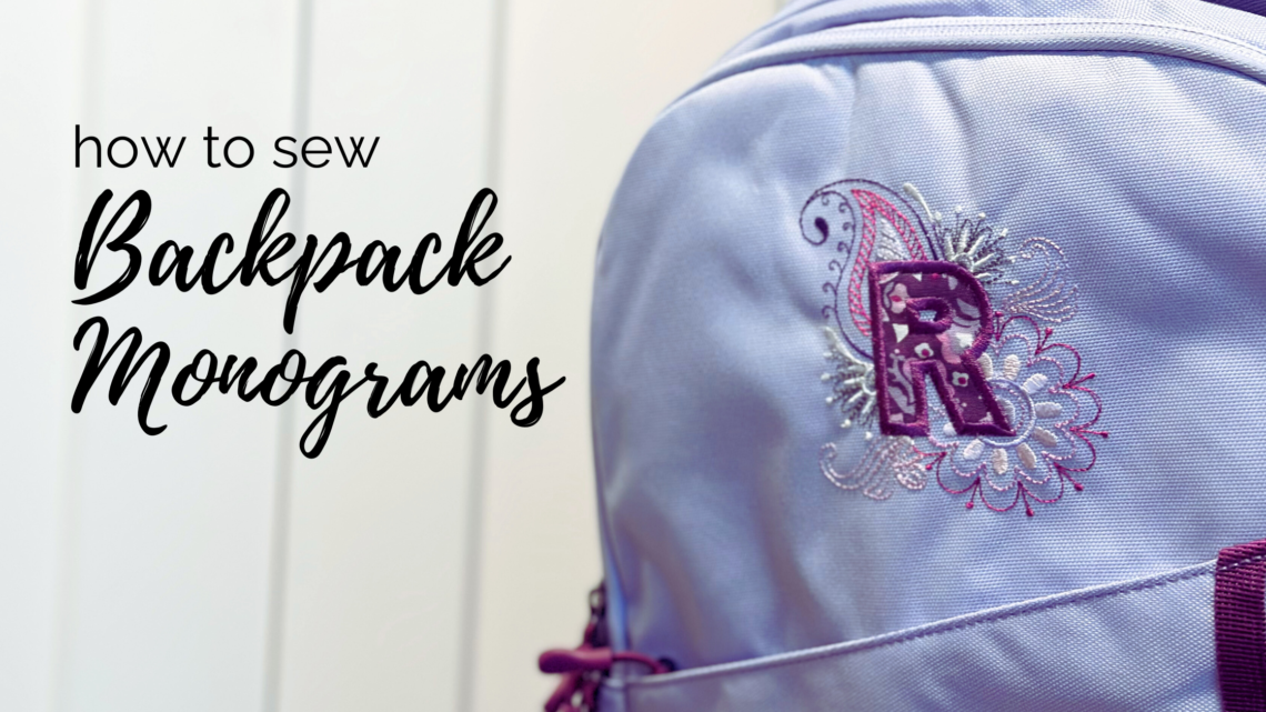 Create a Personalized Backpack
