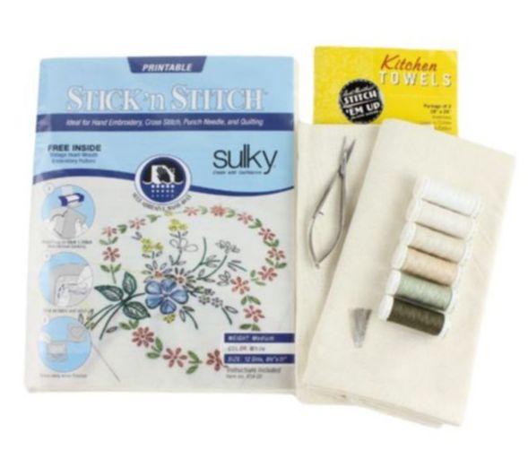 Neutrals Hand Embroidery Kit