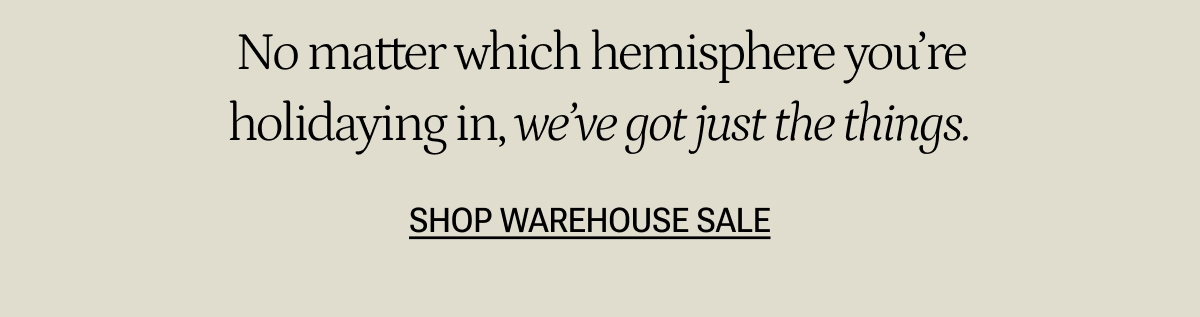 Shop Warehouse Sale