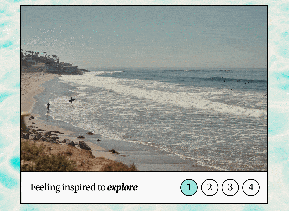 Feeling inspired to explore
