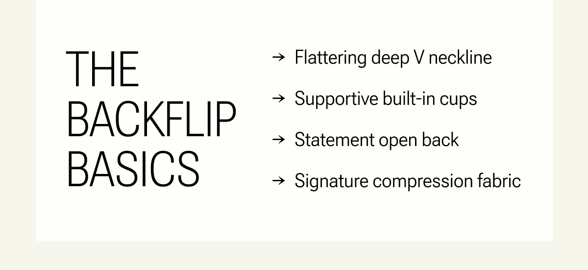 The Backflip Basics