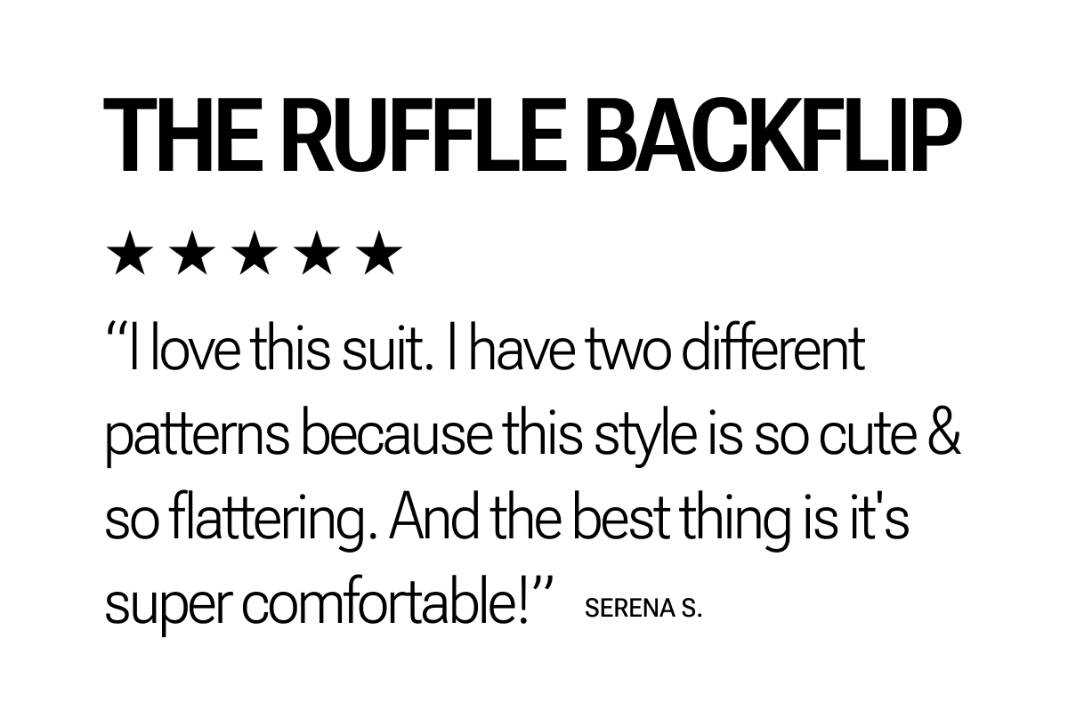The Ruffle Backflip
