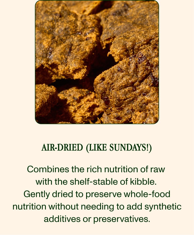 Air-Dried (like Sundays!)