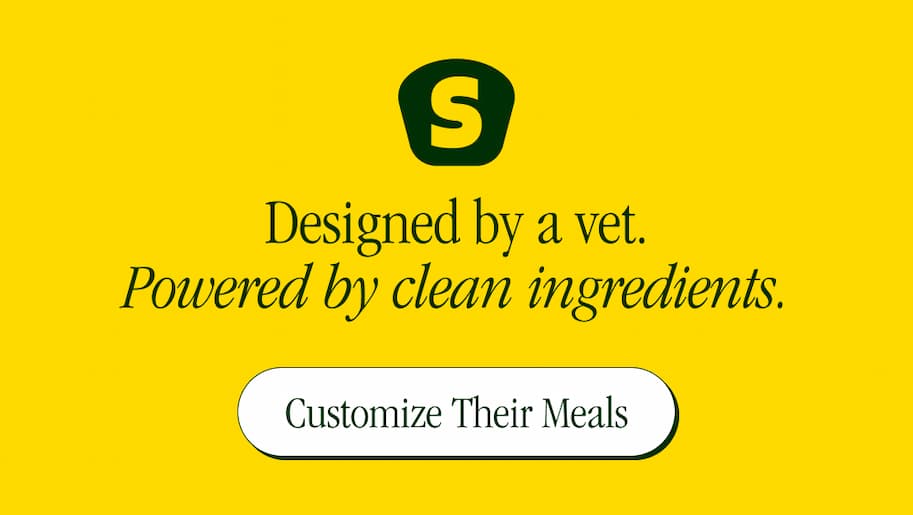 Designed by a vet. Powered by clean ingredients. Customize Their Meals