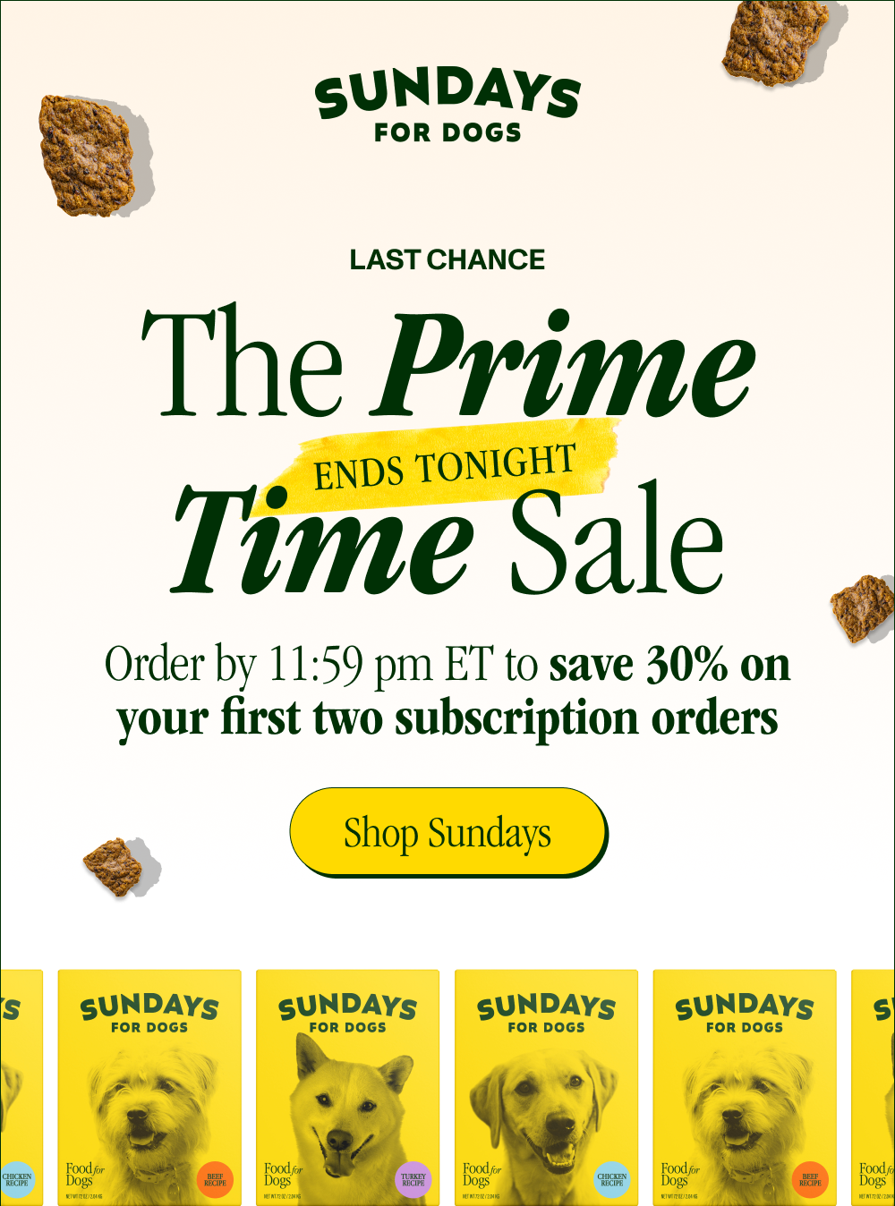 The Prime Time Sale [Shop Sundays]