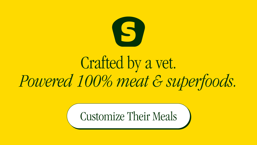 Crafted by a vet. Powered 100% meat & superfoods. Customize Their Meals