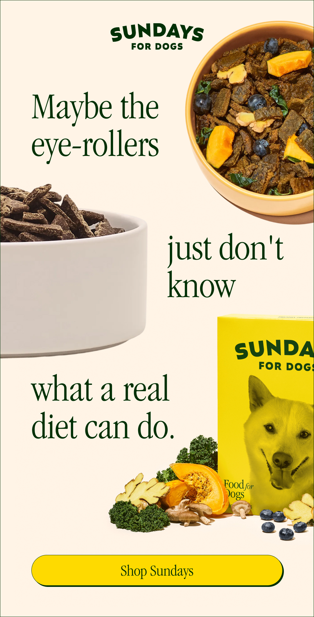 Maybe the eye-rollers just don't know what a real diet can do