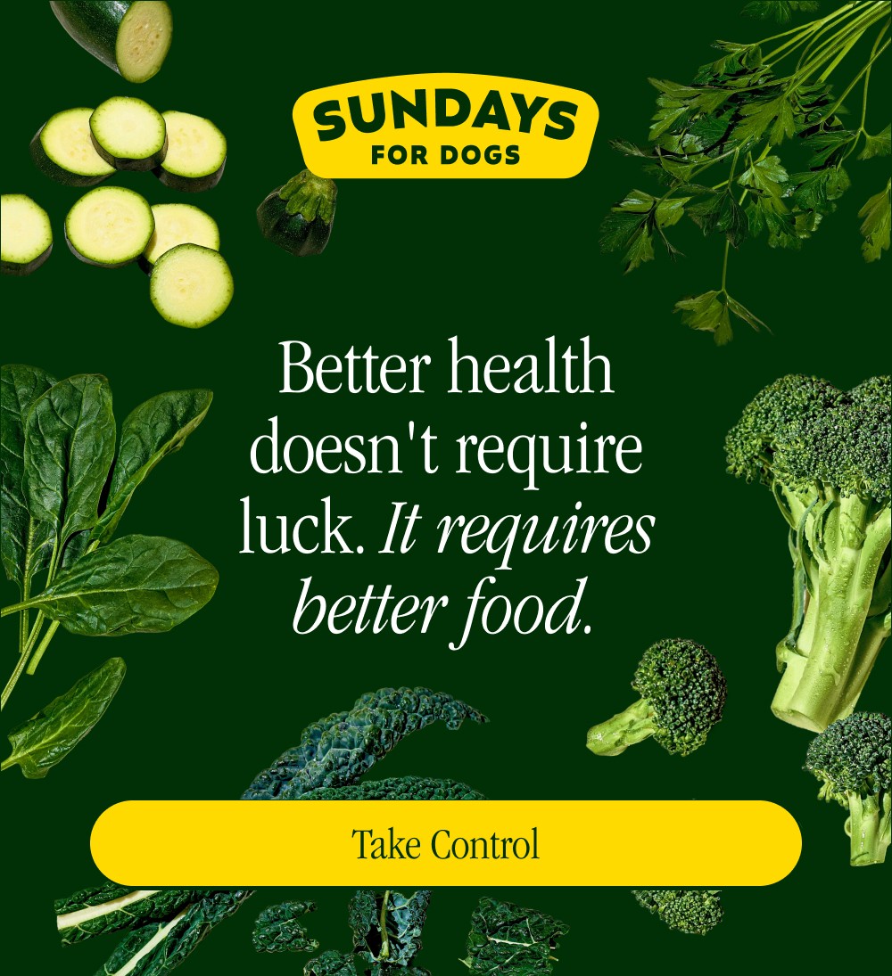 Better health doesn't require luck. It requires better food. Take Control