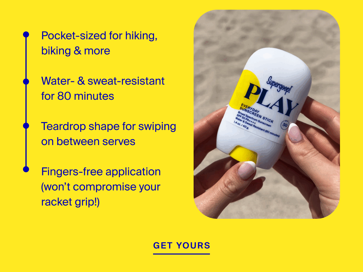 Meet the feel-good sunscreen stick made for every outdoor activity this summer.