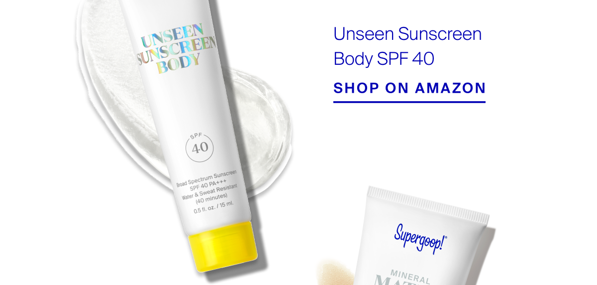 Shop Unseen Sunscreen Body SPF 40