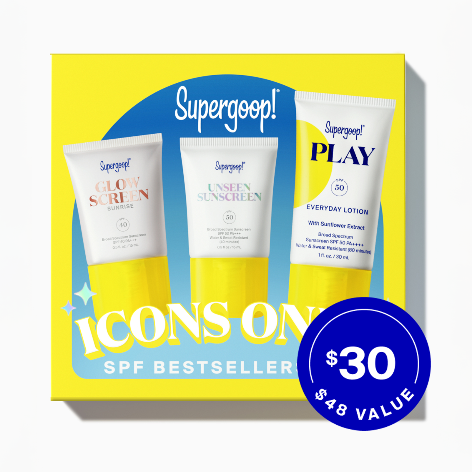 Shop Icons Only SPF Bestsellers Set