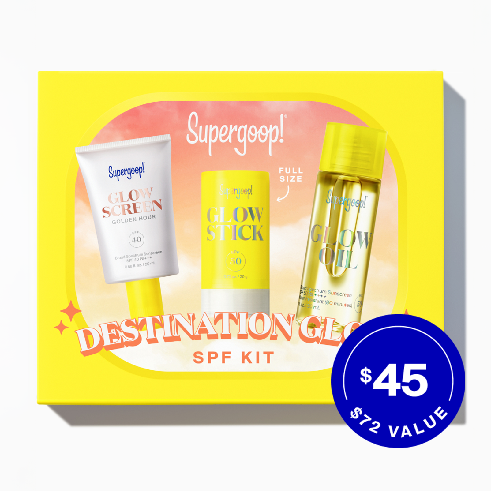 Shop Destination Glow SPF Kit