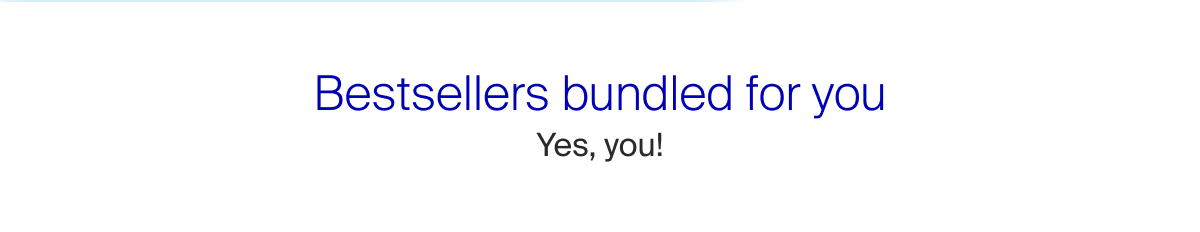 Bestsellers bundled for you!
