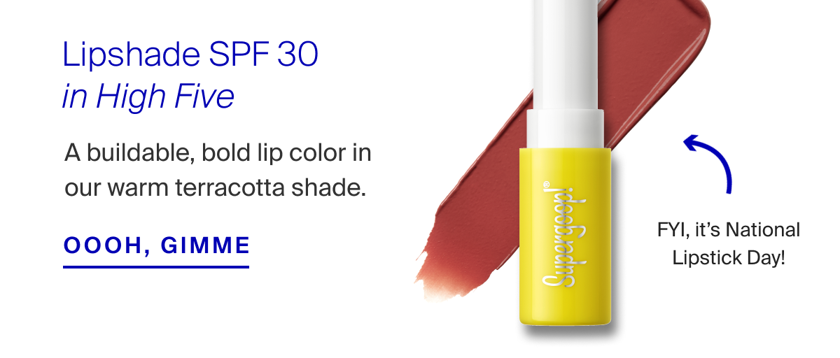 Shop Lipshade SPF 30 in High Five