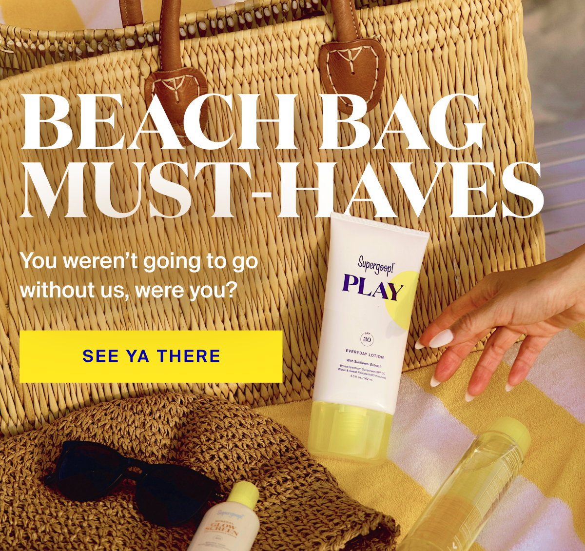 Beach bag must haves