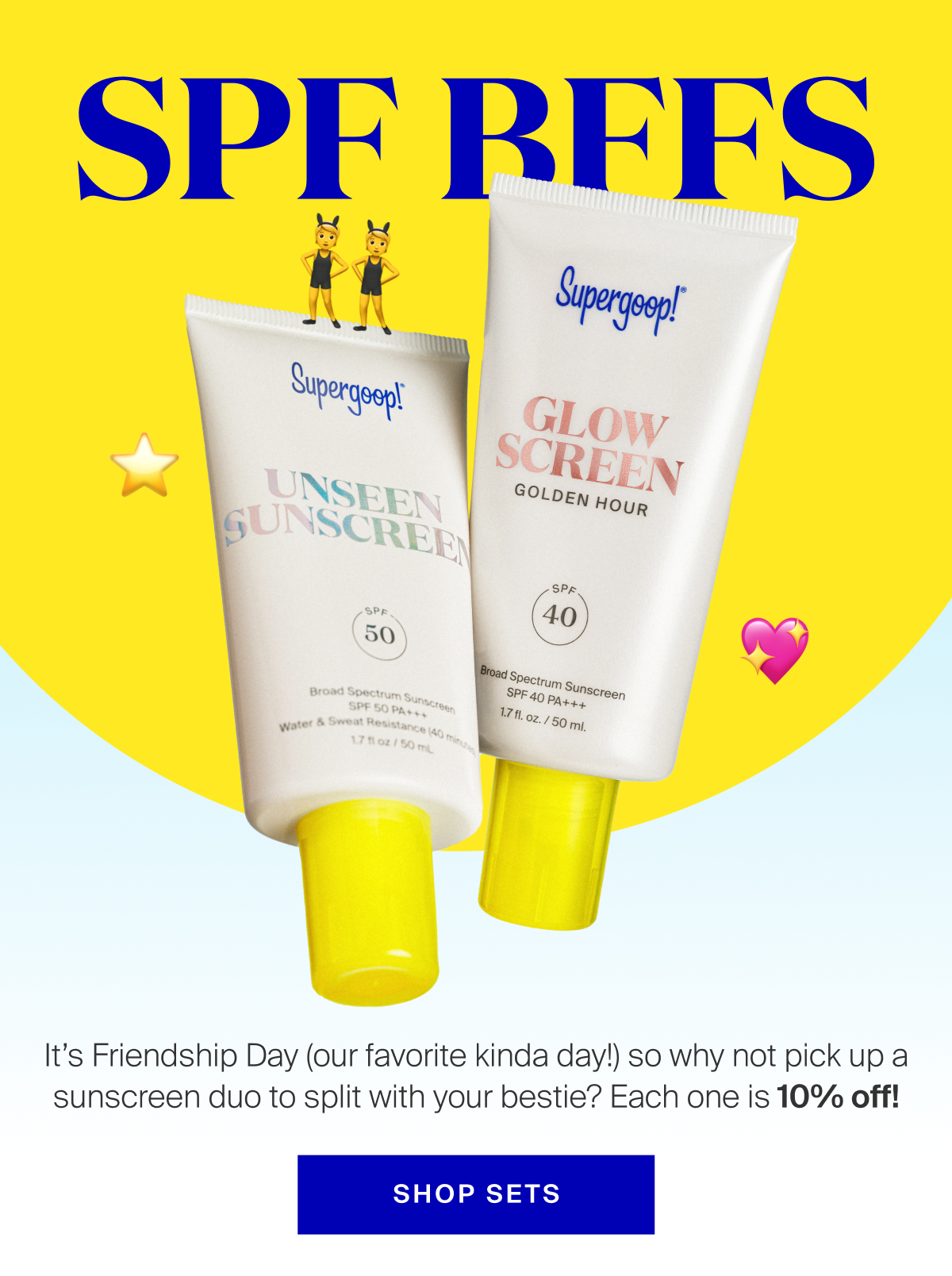 Don't miss out on a complimentary mini Every Single Face SPF 50 with any order.