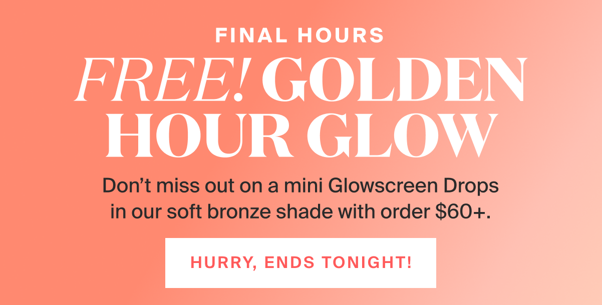 Final Hours for Free Shipping