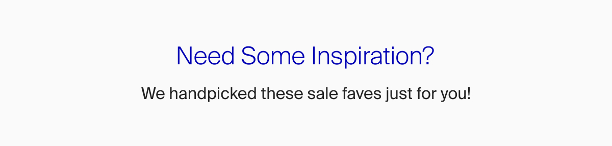 Enter The Sale: 20% off Sitewide