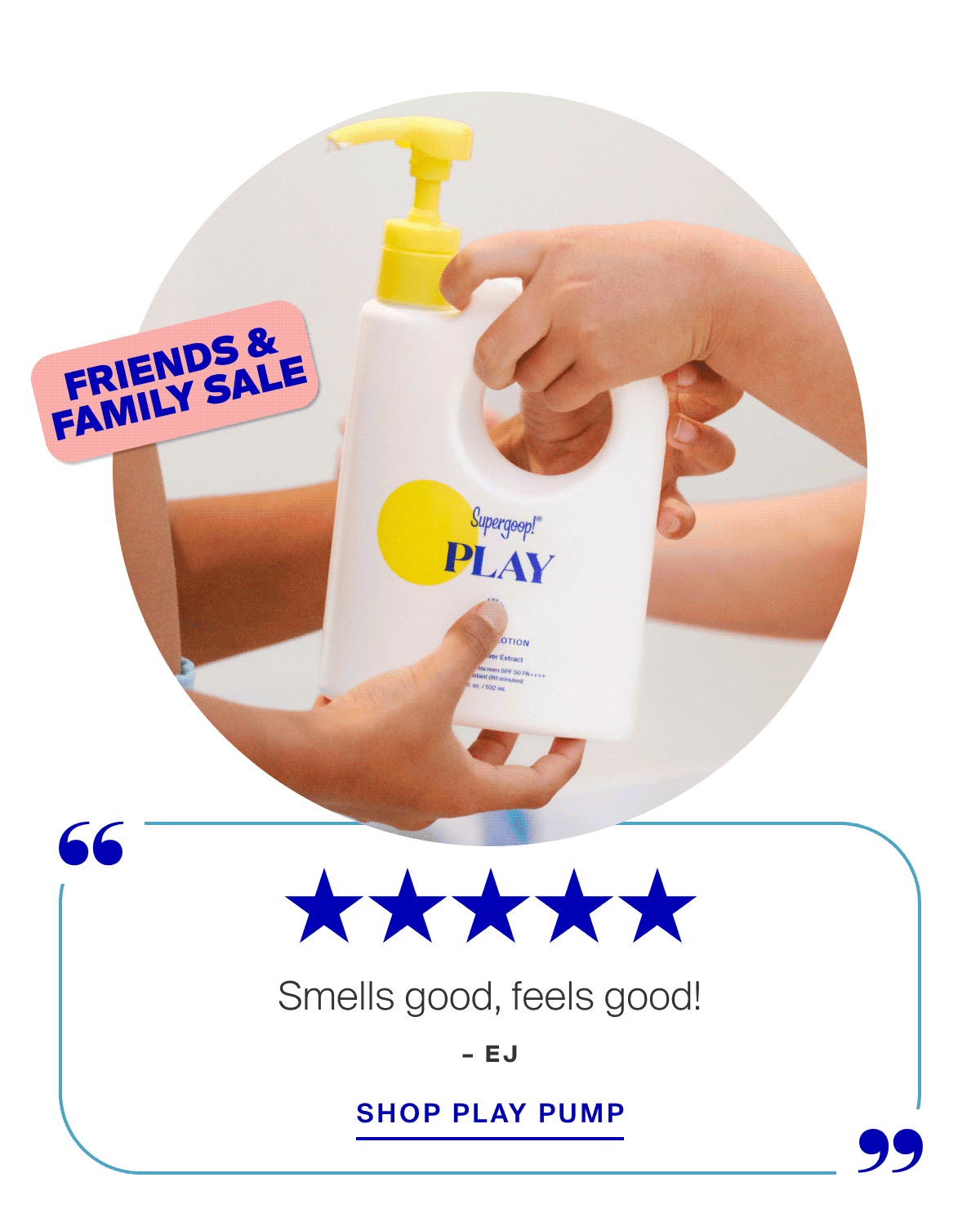 Shop PLAY Everyday Lotion SPF 50 Pump