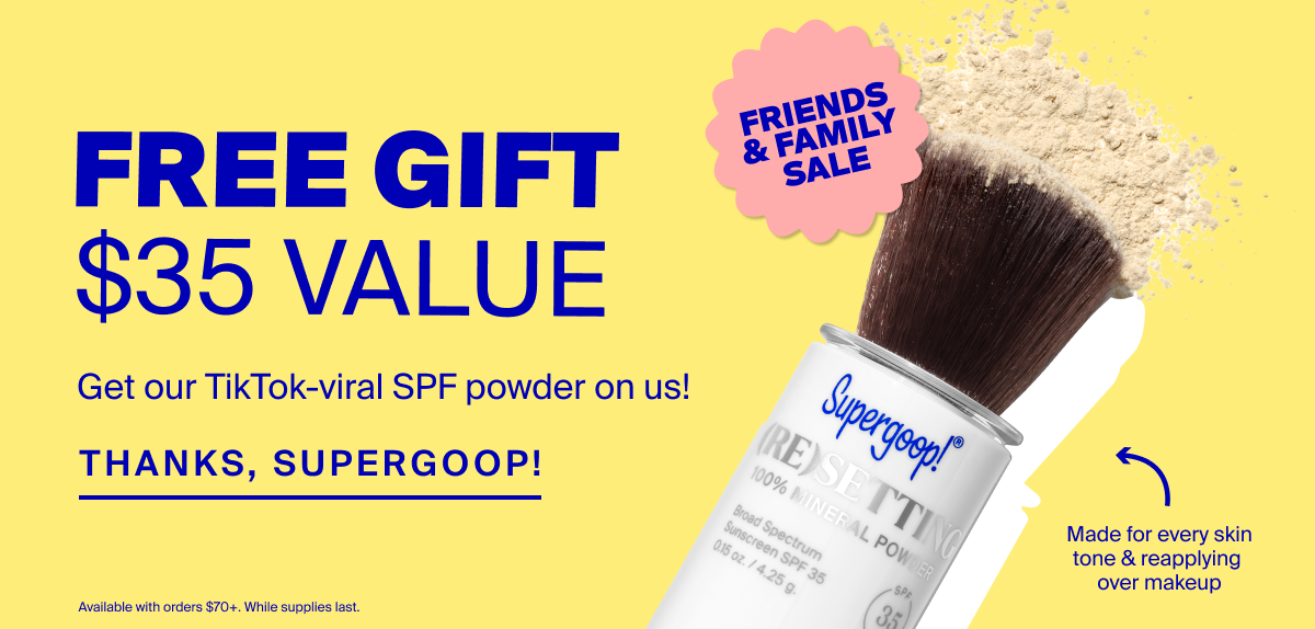 Get a free Resetting Powder worth $35 value during our sale