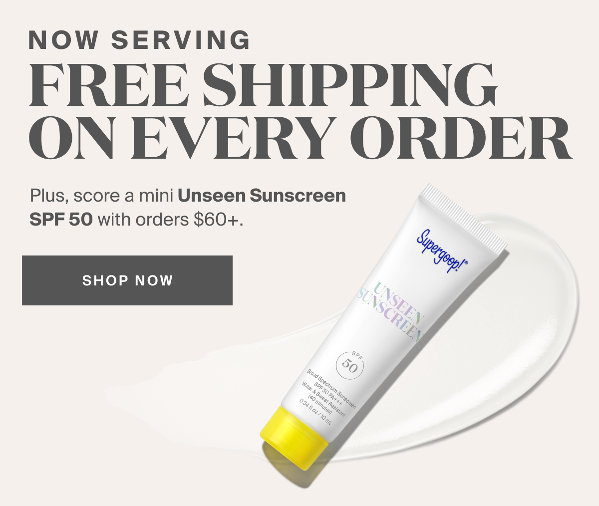 Free Shipping On Every Order