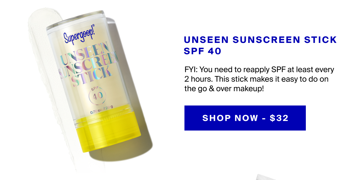 Unseen Sunscreen Stick SPF 40