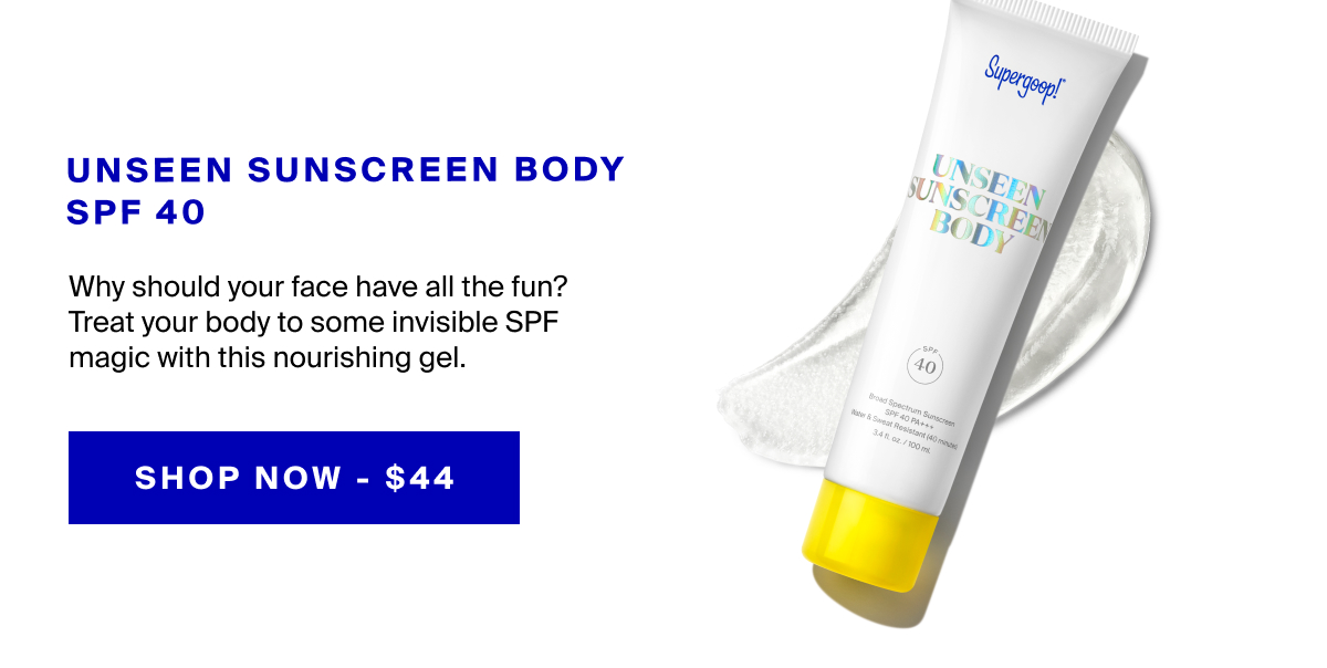 Unseen Sunscreen Body SPF 40
