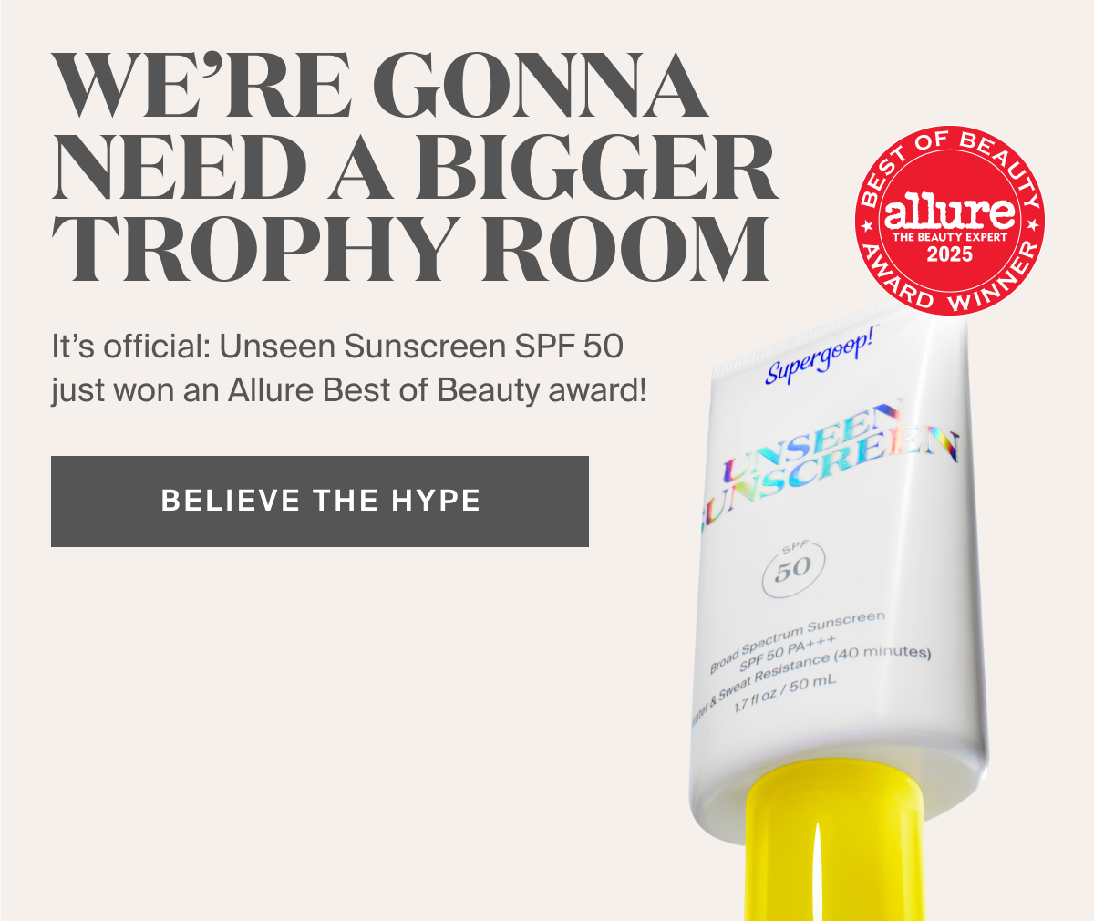 Shop Unseen Sunscreen