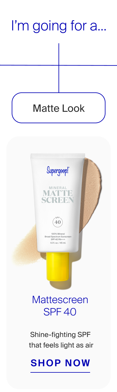 Shop Mattescreen SPF 40