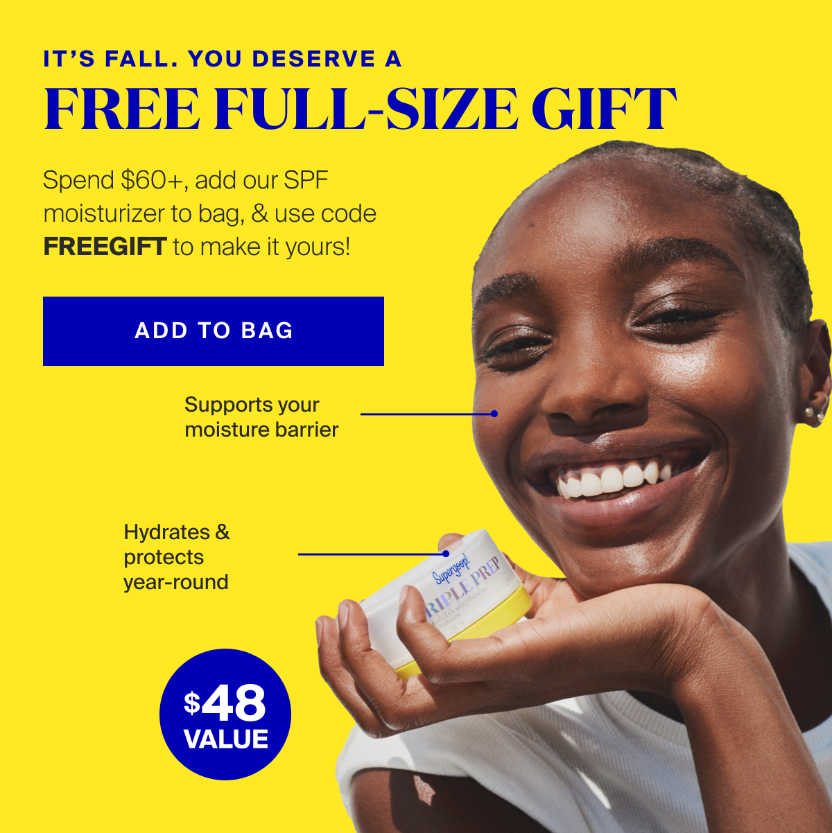 It's Fall. You Deserve A Free Full-Size Gift