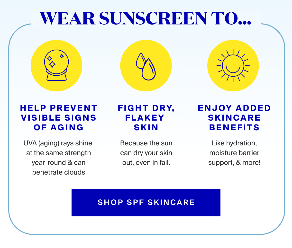 Shop SPF Skincare Shop SPF Skincare
