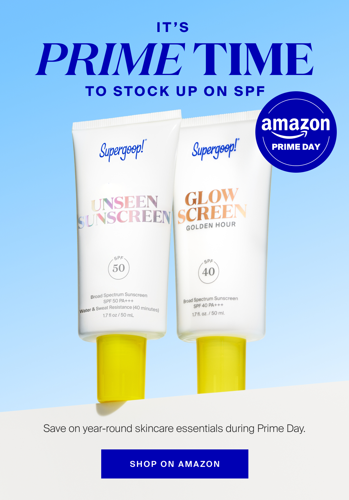 Shop Supergoop! on Amazon