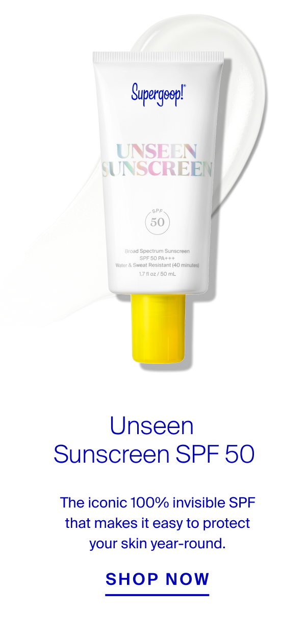 Shop Unseen Sunscreen SPF 50