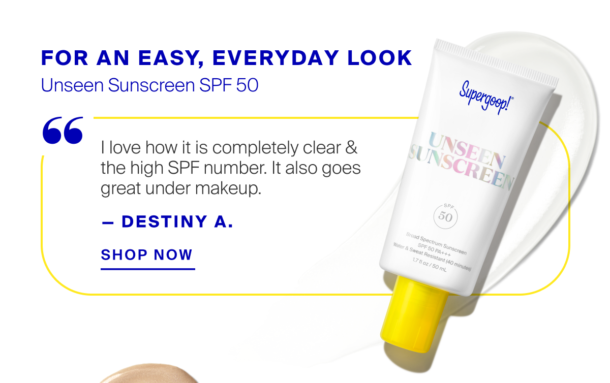 Shop Unseen Sunscreen