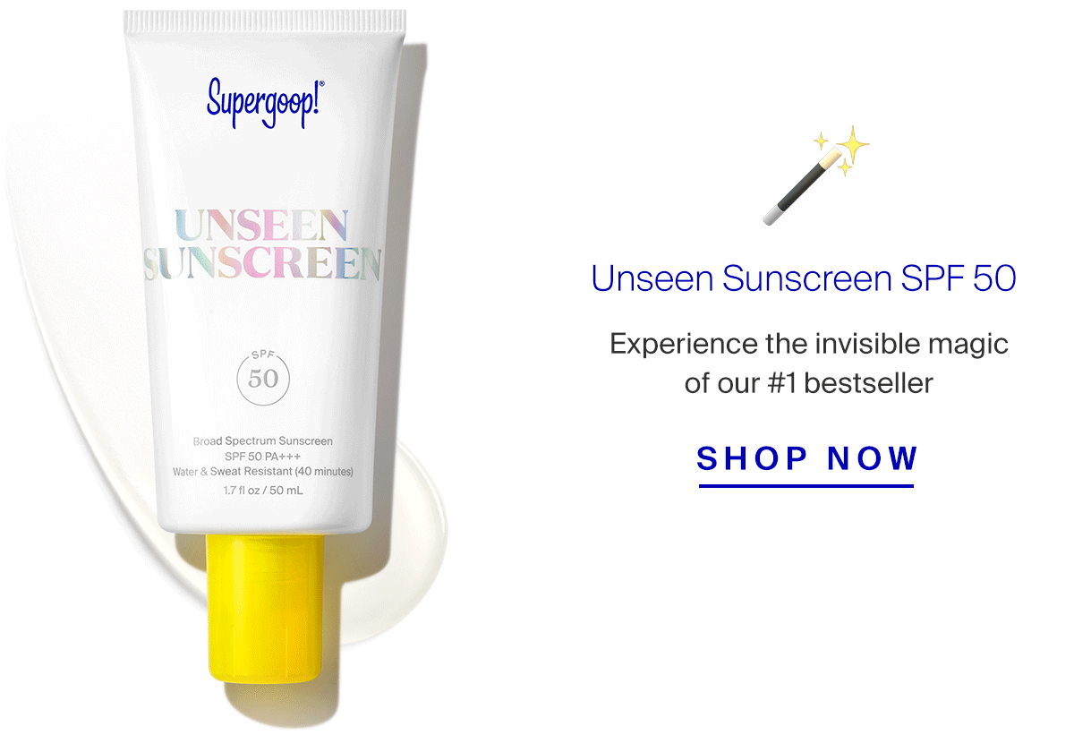Shop Unseen Sunscreen SPF 50