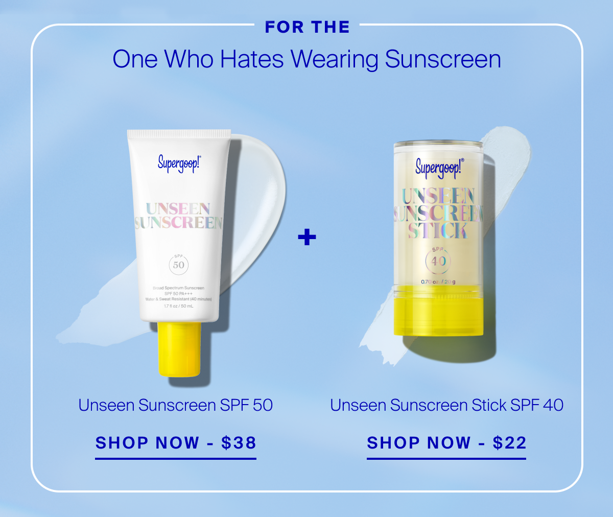 For The One Who Hates Wearing Sunscreen