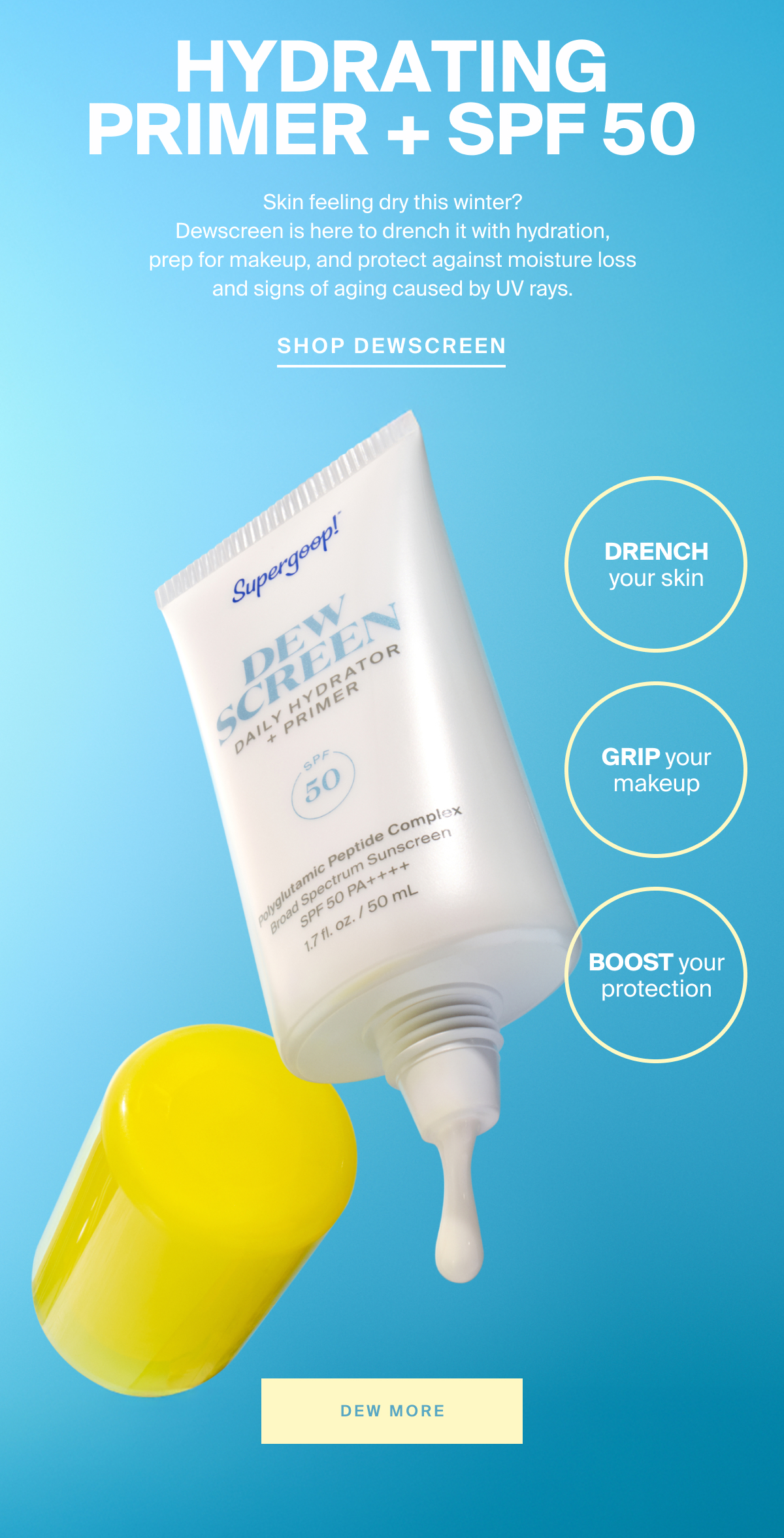 HYDRATING PRIMER + SPF 50