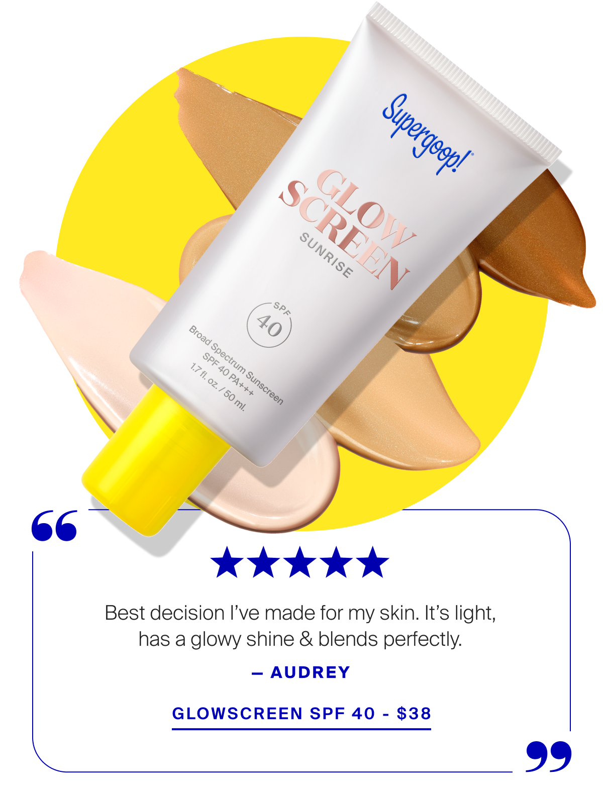 Shop Glowscreen SPF 40