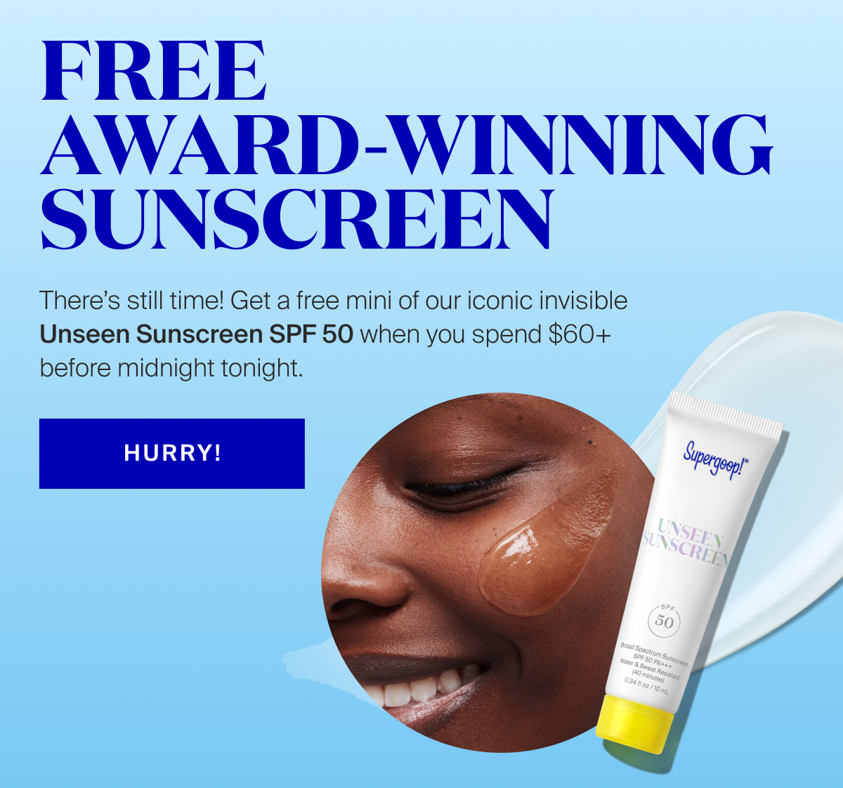 Free Shipping Ends Tonight