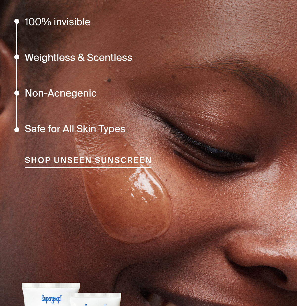 Shop Unseen Sunscreen SPF 50