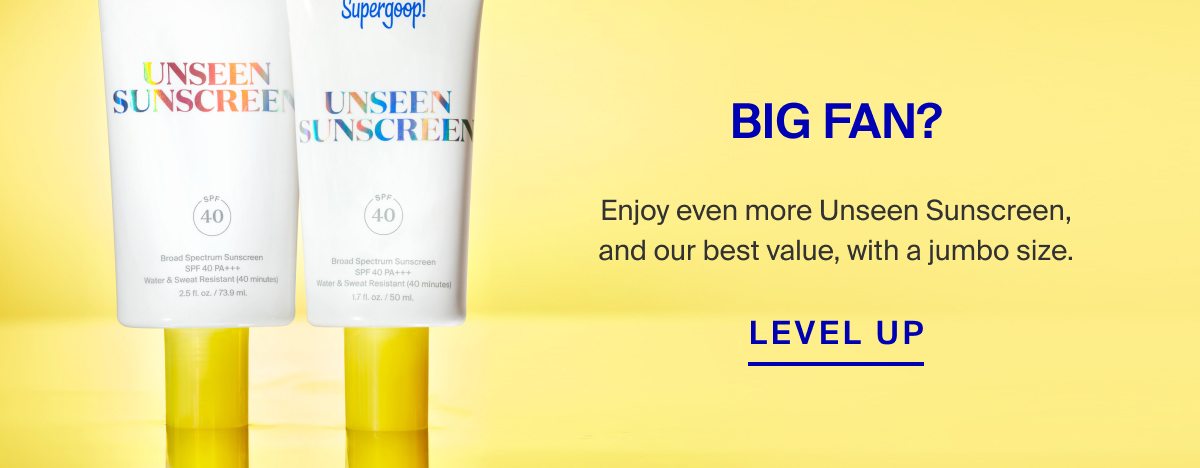 Shop Unseen Sunscreen SPF 50