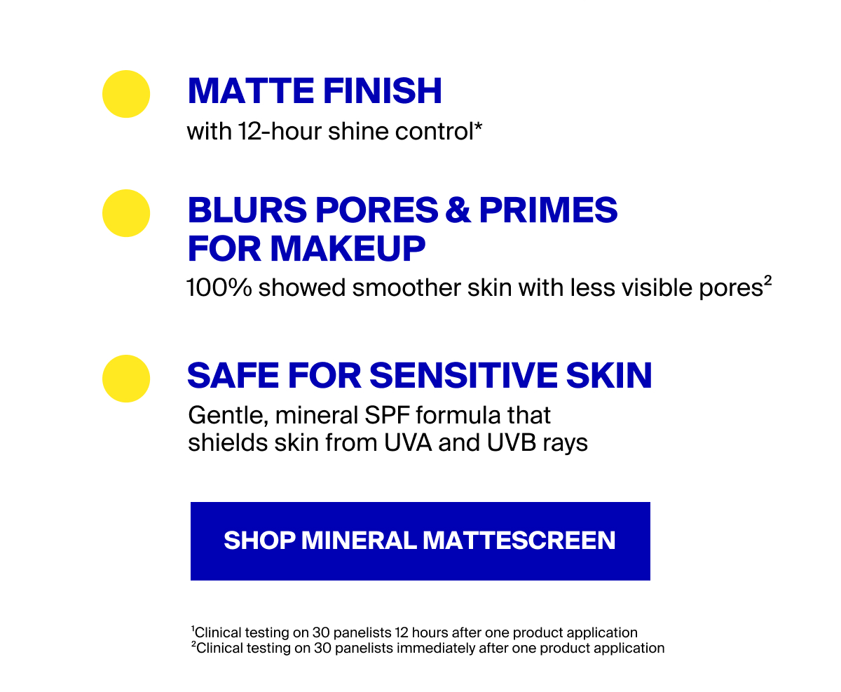SHop Mineral Mattescreen SPF 40 SHop Mineral Mattescreen SPF 40