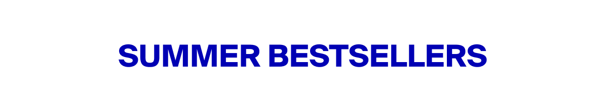 Summer Bestsellers