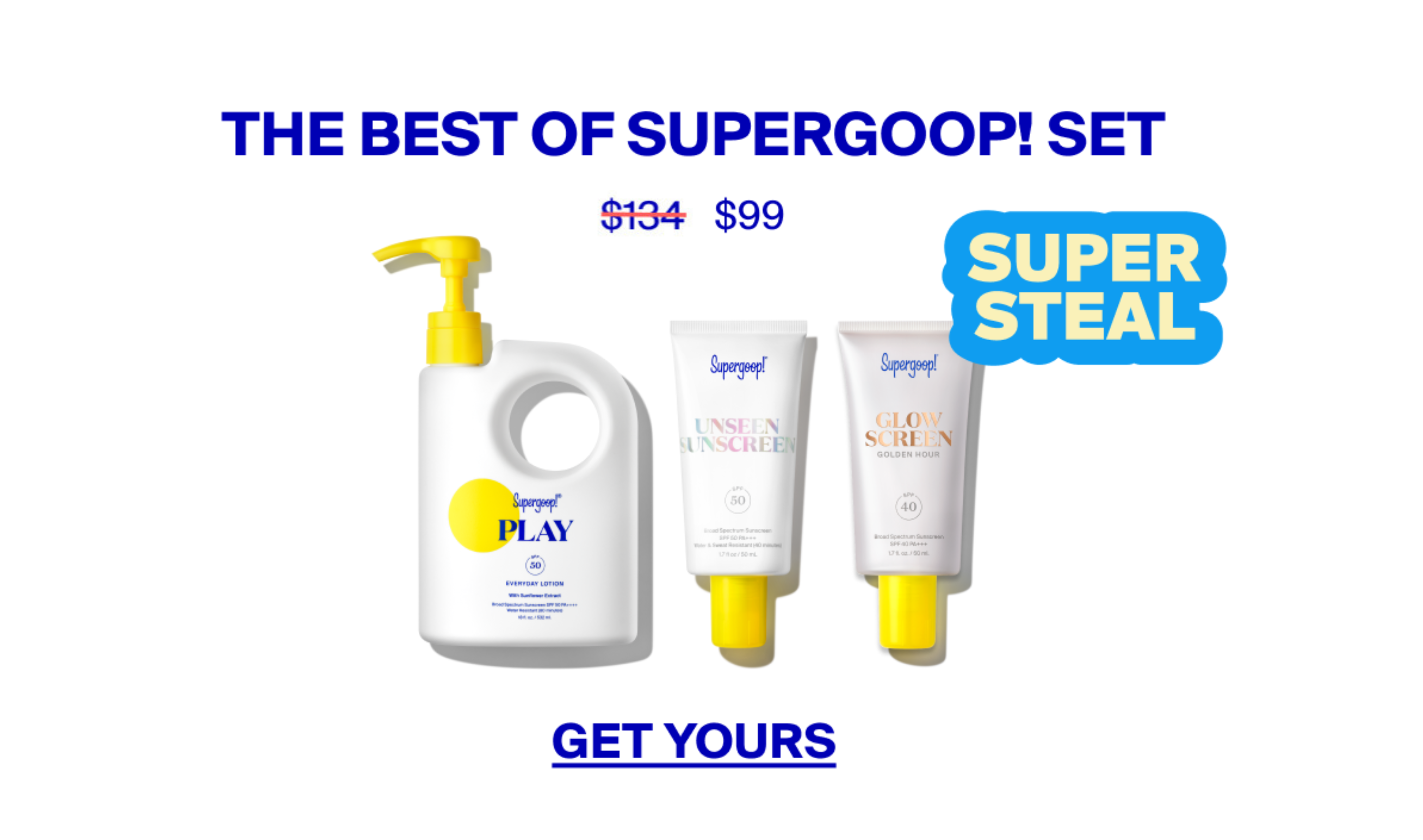 The Best of Supergoop! Set The Best of Supergoop! Set